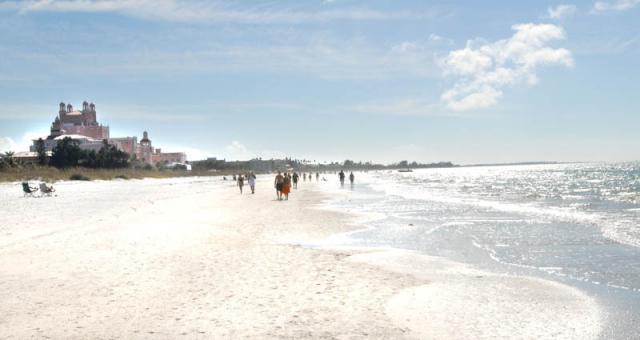 Beach Front Resort on St Pete Beach FL