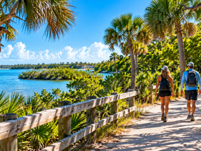Use the trails for a change of pace